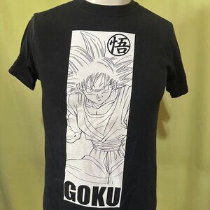 Dragon Ball Z Son Goku Men's Black T Shirt Size Small
